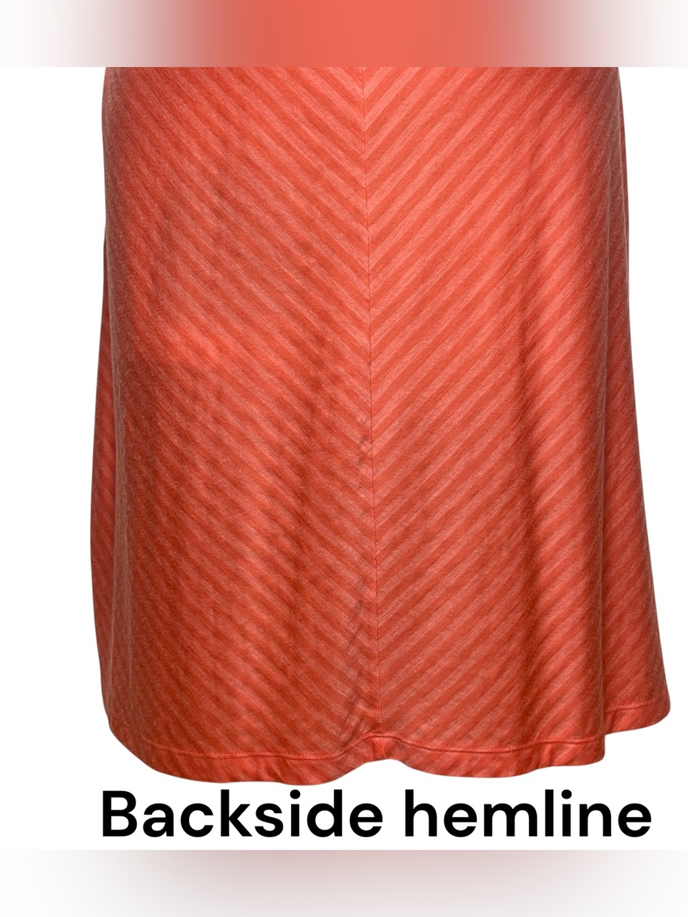 Icebreaker NWT Women Cool Lite Elowen V Neck Coral Striped Sleeveless Dress Med - Picture 12 of 14